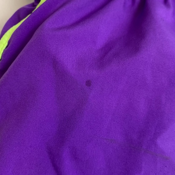 Nike Dri-Fit Purple & Yellow Athletic Shorts - Picture 7 of 9